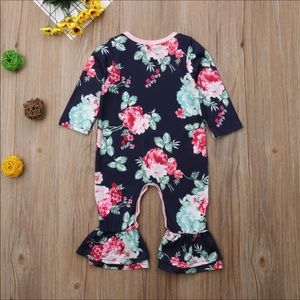 Baby floral romper